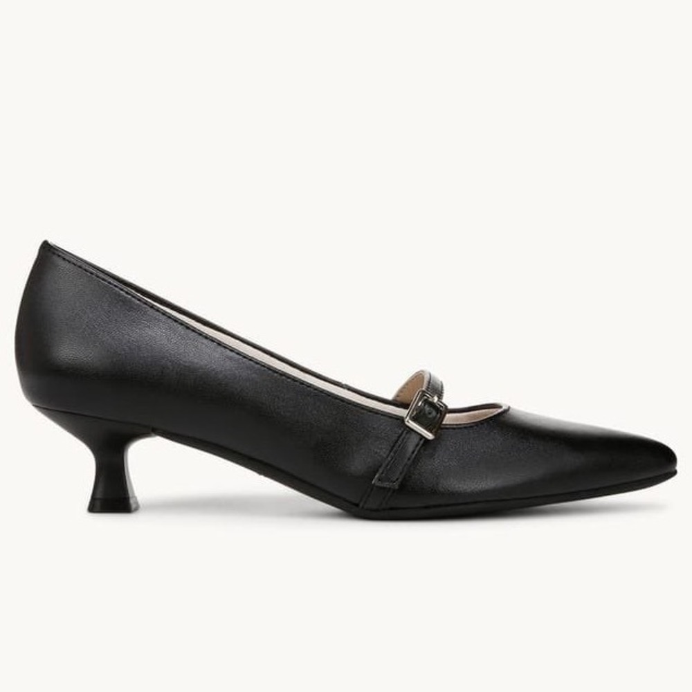 LifeStride Madelyn Black Mary Jane Pump Womens Sz 6.5 M Kitten Heel NEW - Picture 5 of 10